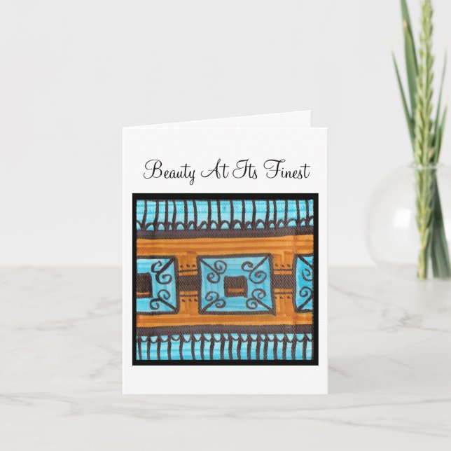 Beauty At Its Finest; I Love You Mom Classy Design Holiday Card (Front)