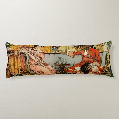 Beauty Beast Classic Fairy Tale Characters Body Pillow