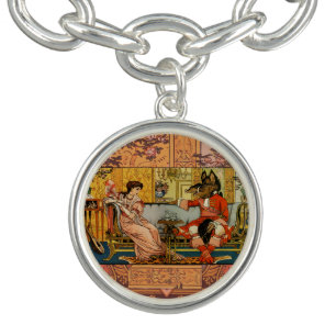 Beauty Beast Classic Fairy Tale Characters Bracelet