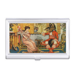 Beauty Beast Classic Fairy Tale Characters Business Card Case