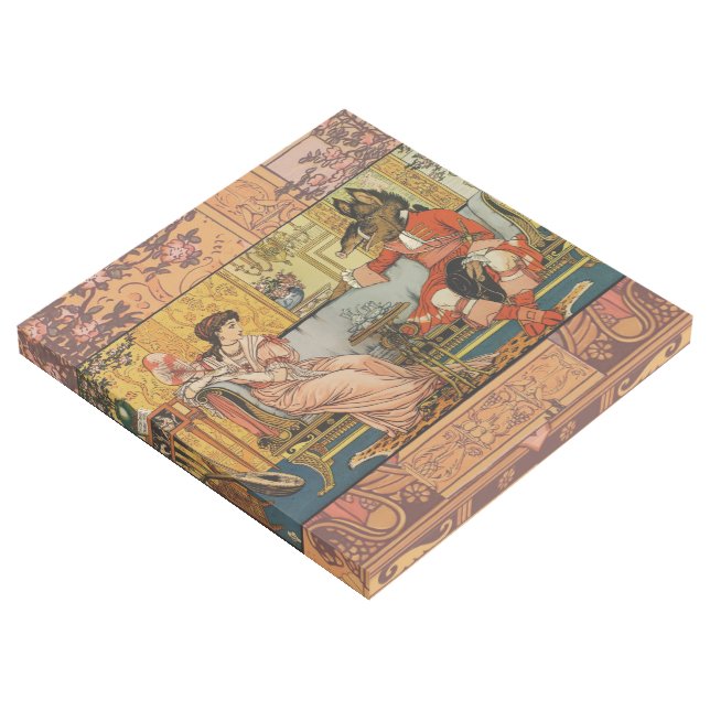 Beauty Beast Classic Fairy Tale Characters Gallery Wrap (3/4)