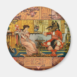 Beauty Beast Classic Fairy Tale Characters Magnet