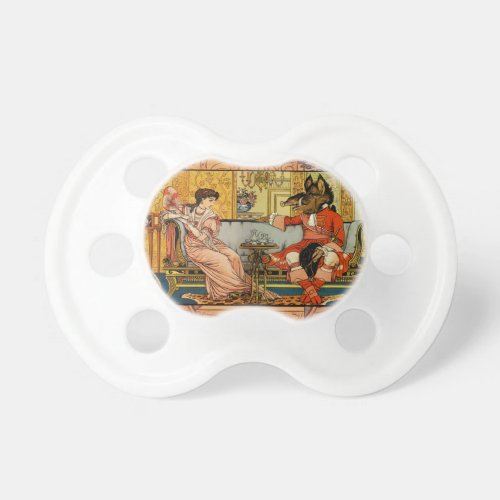 Beauty Beast Classic Fairy Tale Characters Pacifier