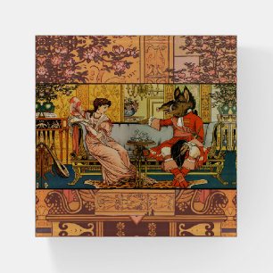 Beauty Beast Classic Fairy Tale Characters Paperweight