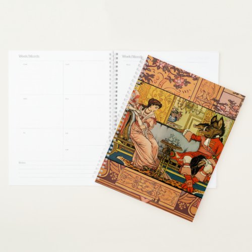 Beauty Beast Classic Fairy Tale Characters Planner