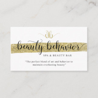 Beauty Behavior Business Card