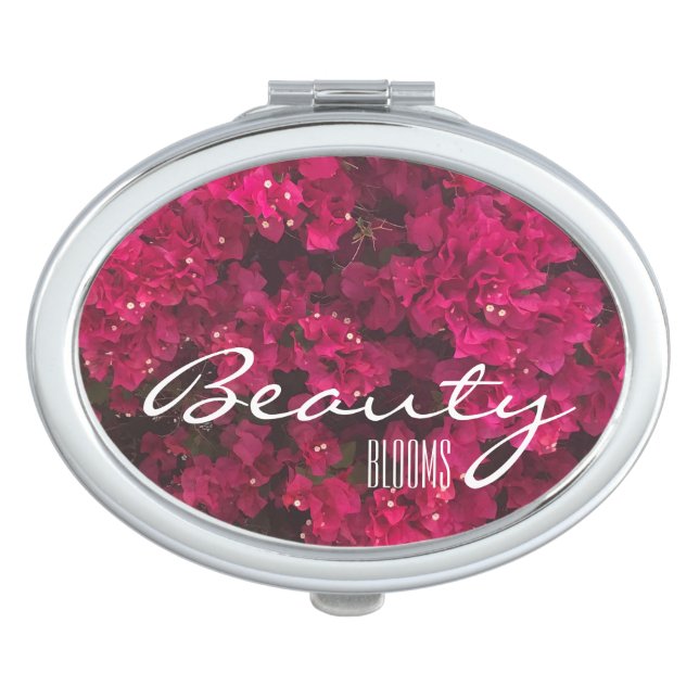Beauty Blooms Compact Mirror (Front)