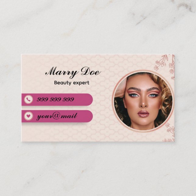 Beauty Business Card (Front)