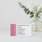 Beauty Business Cards (Standing Front)