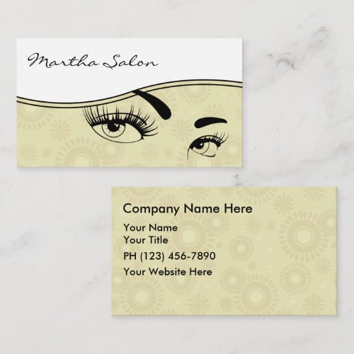 Beauty Business Cards