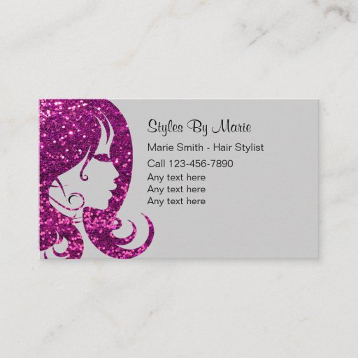 Customizable Beauty Business Cards