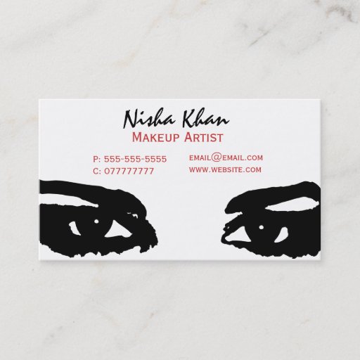 Customizable Beauty Business Cards