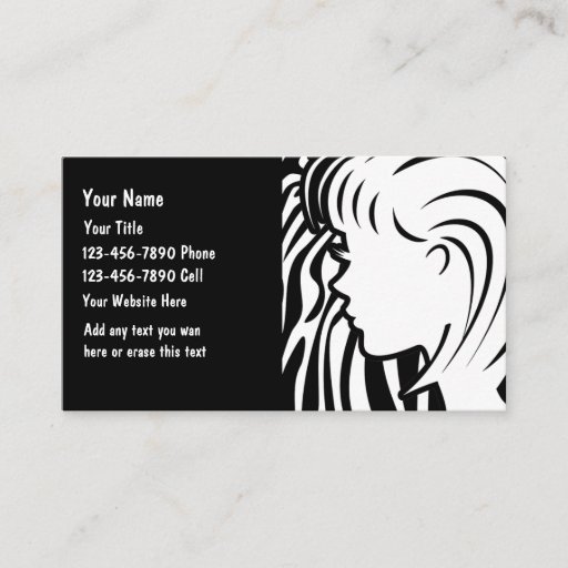 Customizable Beauty Business Cards