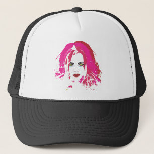 Beauty by punkychicken trucker hat