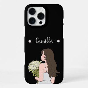 Beauty & Bytes Floral charm iPhone 16 Pro Max Case