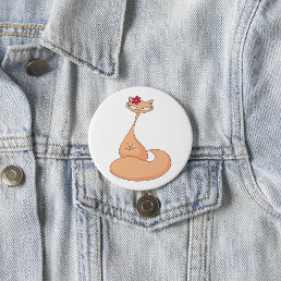 Beauty Cat Looking Beautiful Button