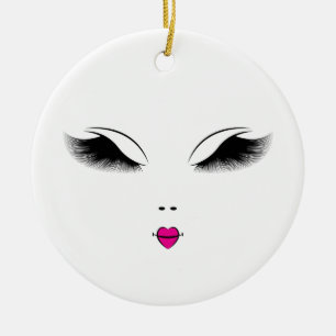 Beauty Ceramic Ornament