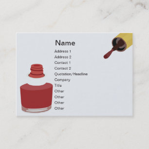 Beauty - Chubby Business Card