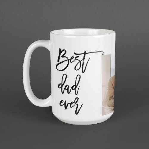 Beauty Collage Photo Best Dad Ever Gift Coffee Mug