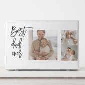 Beauty Collage Photo Best Dad Ever Gift HP Laptop Skin (Front)