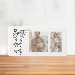 Beauty Collage Photo Best Dad Ever Gift Wooden Box Sign<br><div class="desc">Beauty Collage Photo Best Dad Ever Gift is a personalized gift that combines beauty and sentimental value to create a meaningful present for your dad. The gift is a collage of carefully selected photos of you and your dad, arranged in a beautiful and artistic way. The photos could be of...</div>