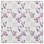 Beauty Comes From The Inside Pattern Fabric