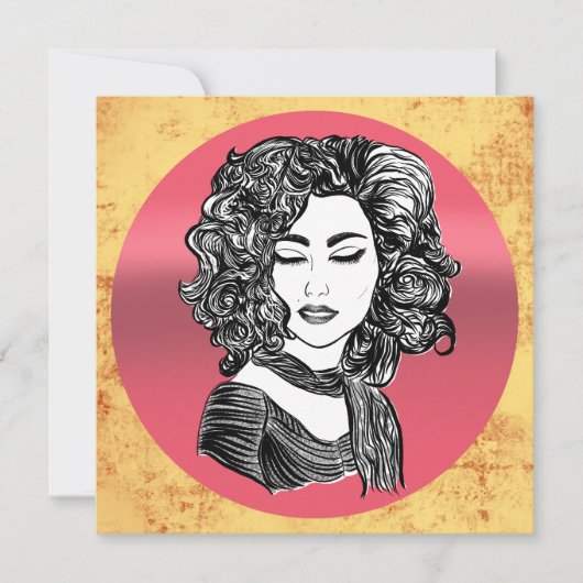 Beauty curly hair (Front)