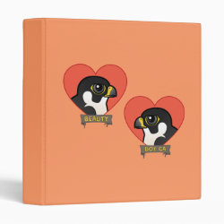 Beauty & Dot.Ca Hearts Avery Signature Binder 8.5x11