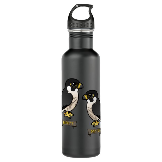 Beauty & Dot.Ca Stainless Steel Water Bottle (Front)