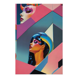 Beauty Dreaming Up a Beautiful Dreamer - Ken Gage Poster