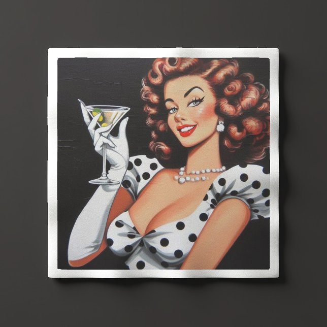 Beauty Drink Pin Up Napkins (Creator Uploaded)
