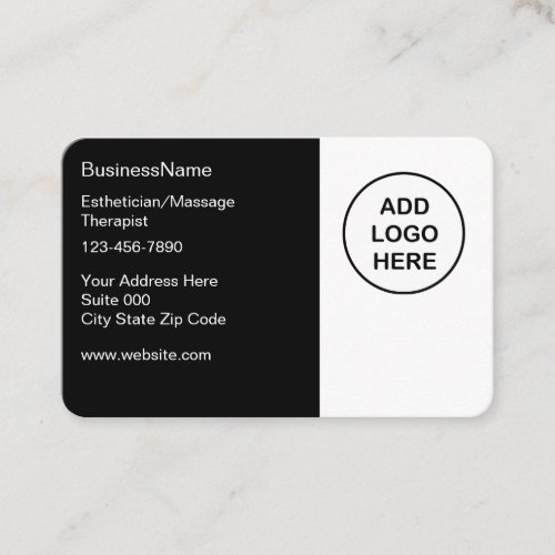 Beauty Esthetician Therapist Business Cards