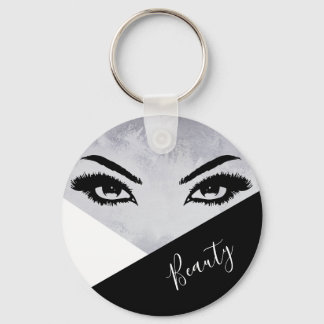 Beauty Eyelash Keychain
