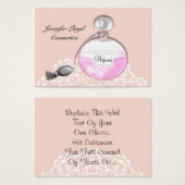 Beauty Fashion Cosmetics Perfume Atomizer Bottle (Front & Back)