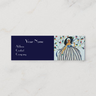 BEAUTY FASHION COSTUME DESIGNER MAKEUP ARTIST MINI BUSINESS CARD