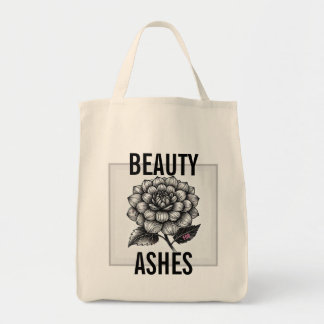 "Beauty for Ashes Botanical Tote Bag" Bag
