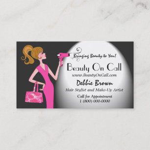 Beauty for Celebrities! Business Cards