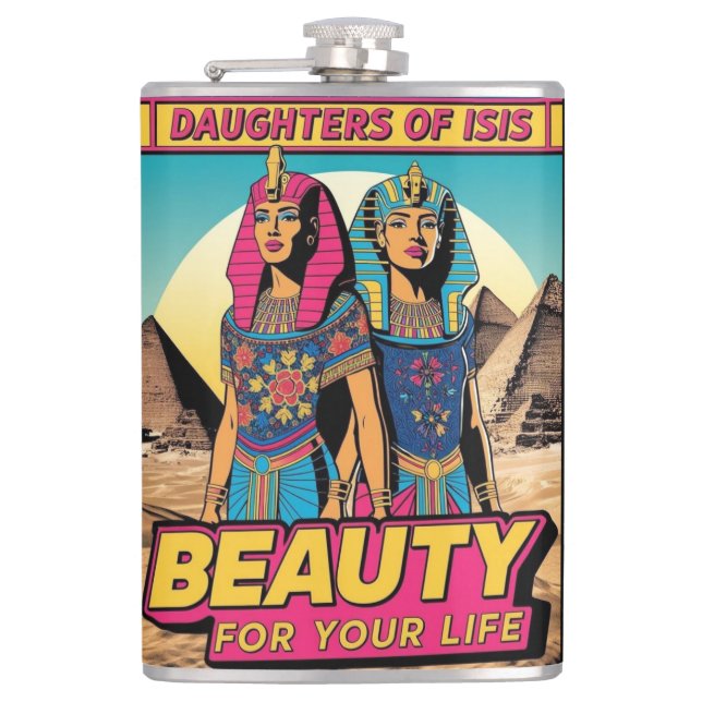 BEAUTY FOR YOUR LIFE FLASK (Front)