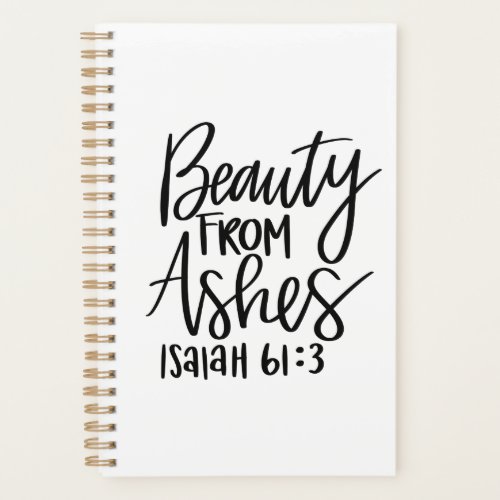 Beauty from Ashes Planner