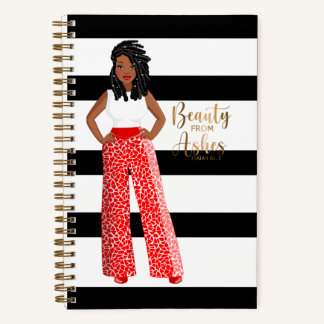 Beauty From Ashes Spiral Notebook