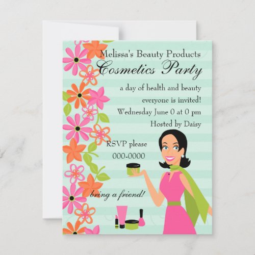 Beauty Garden Personalized Invite