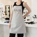 Beauty Hair Salon Neutral Beige Modern Typography  Apron<br><div class="desc">Modern neutral beige apron designed for hair salons and beauty professionals featuring clean typography for a polished and professional look. Created with a minimal aesthetic that complements a stylish salon environment while offering everyday functionality. Ideal for hairstylists, colorists, barbers, and beauty professionals. Perfect for salon use, client appointments, and branding....</div>