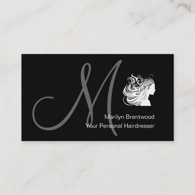 Beauty Hairdresser Business Cards | Zazzle