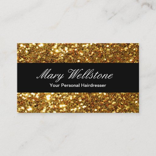 Customizable Beauty Hairdresser Business Cards