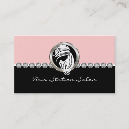 Beauty Hairdresser Salon Appointment Card