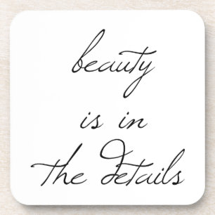 Beauty Hard Plastic Coaster
