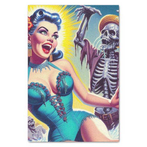 Beauty Horror Girl Tissue Paper