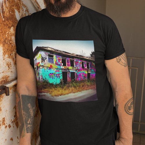 Beauty in Destruction  Abandoned House  T_Shirt