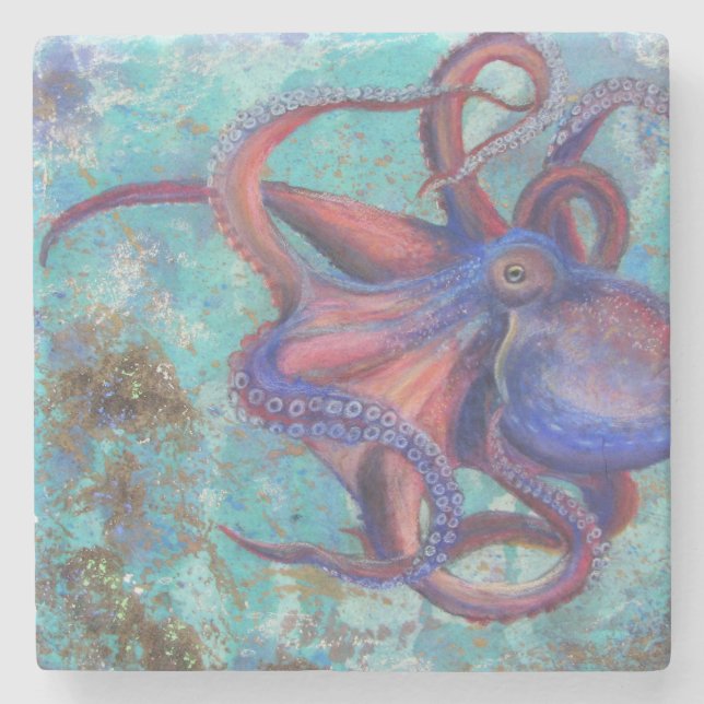 Beauty in Eight - Octopus Coaster (Front)