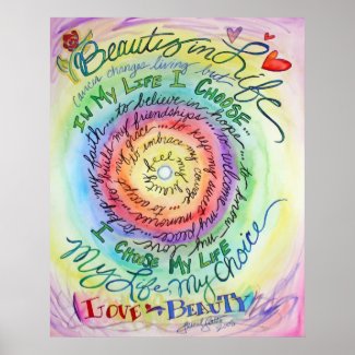 Beauty in Life Poster